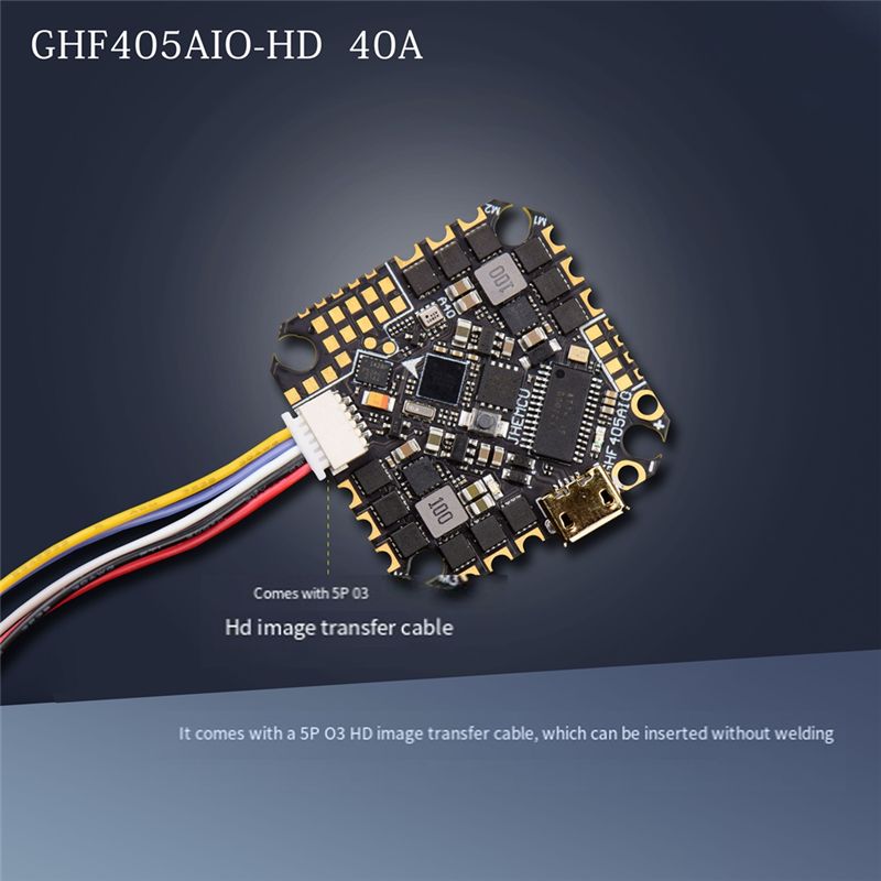 ABTI-GHF405AIO-HD 40A AIO Flig - огляд і ціна Fpv Drone Flight Controller