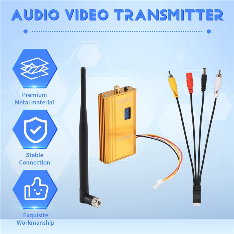 A48U 1.5G 1.5W FPV VTX 12CH 15 - огляд і ціна Fpv Drone Vtx