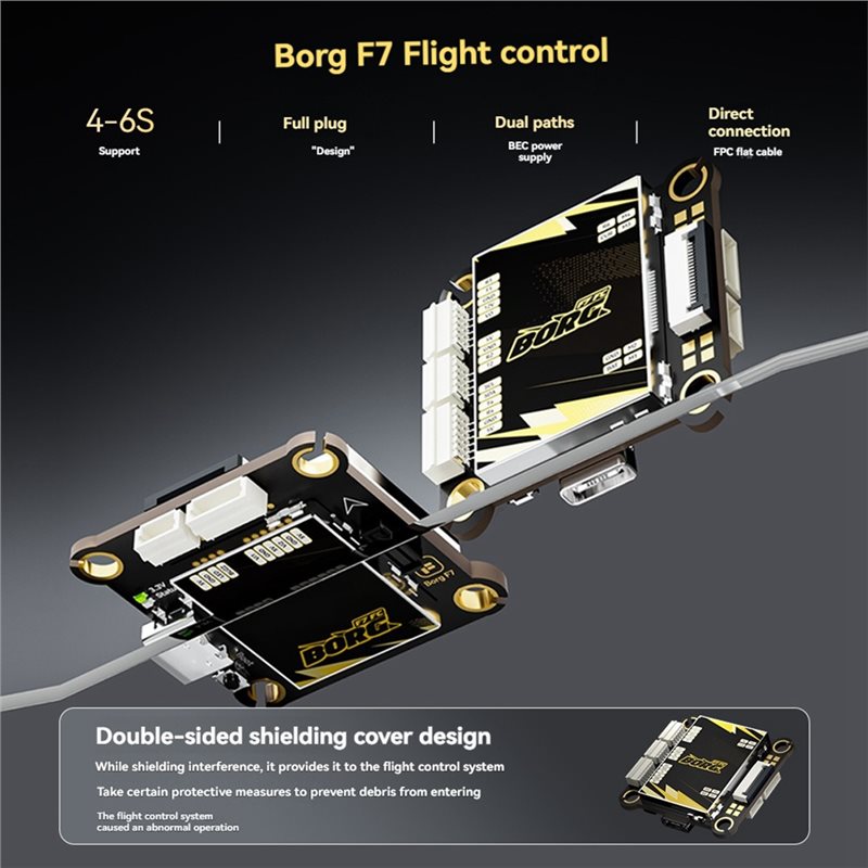 B78B-For RC For FPV Freestyle  - огляд і ціна Fpv Drone Flight Controller
