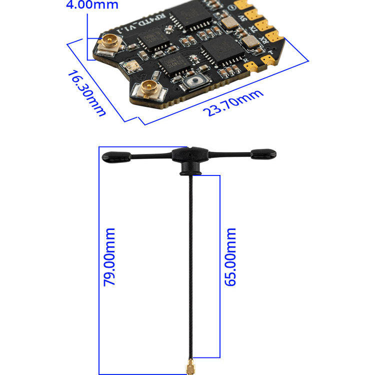 RadioMaster RP4TD ExpressLRS 2 - огляд і ціна Fpv Drone Bag