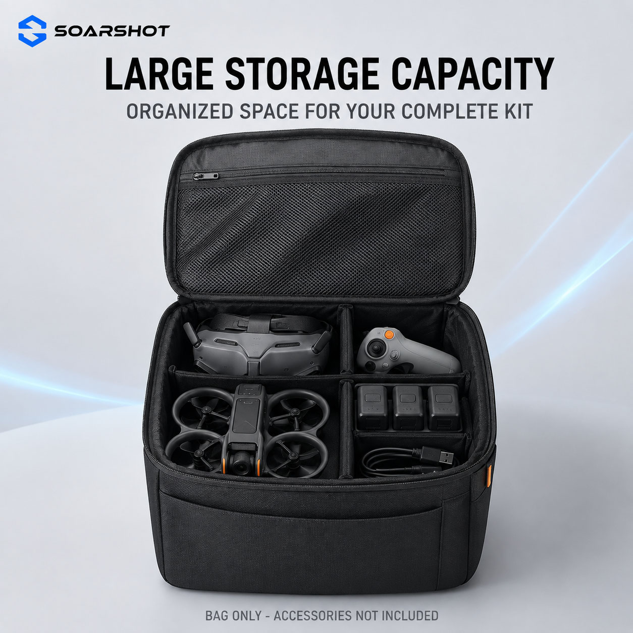 SOARSHOT Carrying Case for DJI - огляд і ціна Fpv Drone Bag