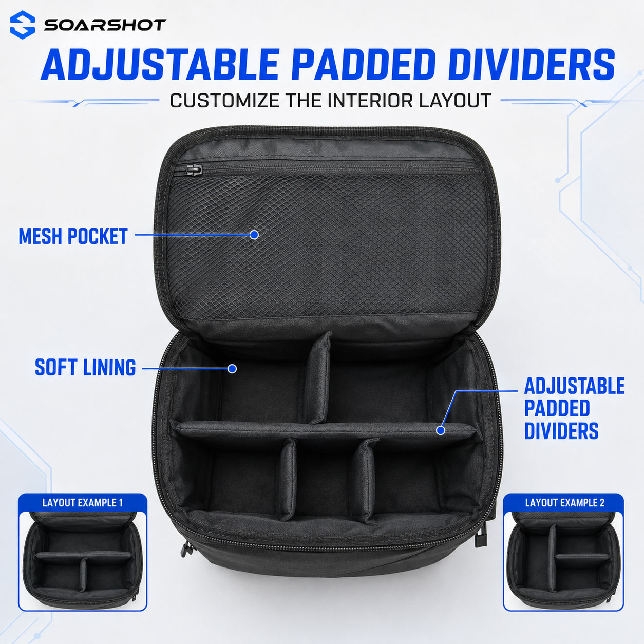 SOARSHOT Carrying Case for DJI - огляд і ціна Fpv Drone Bag